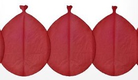 Guirlanda Balão Vermelho
